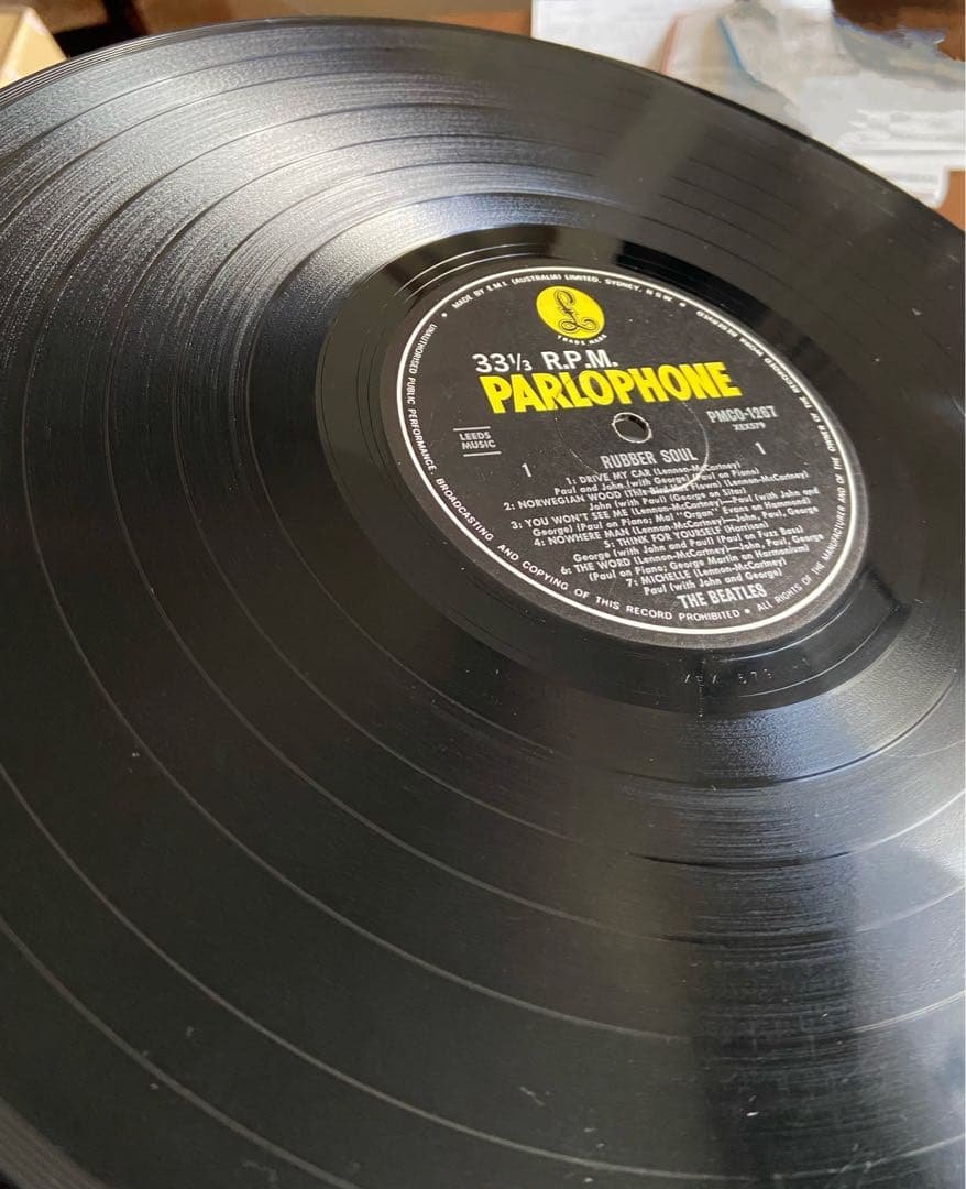 The Beatles Rubber Soul 豪盤 ラウドカット マト1/1