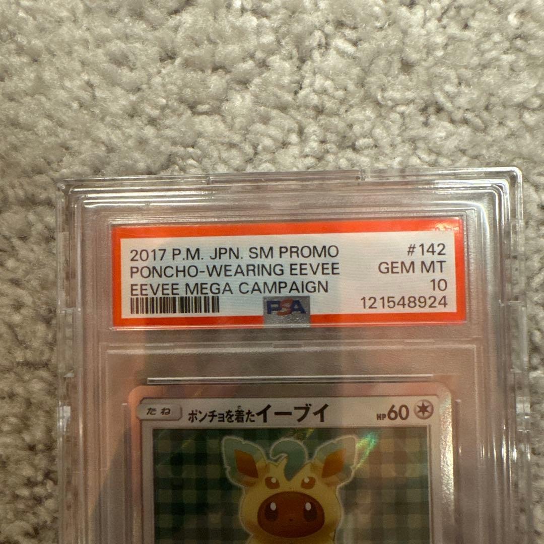 ポンチョを着たイーブイ PSA10