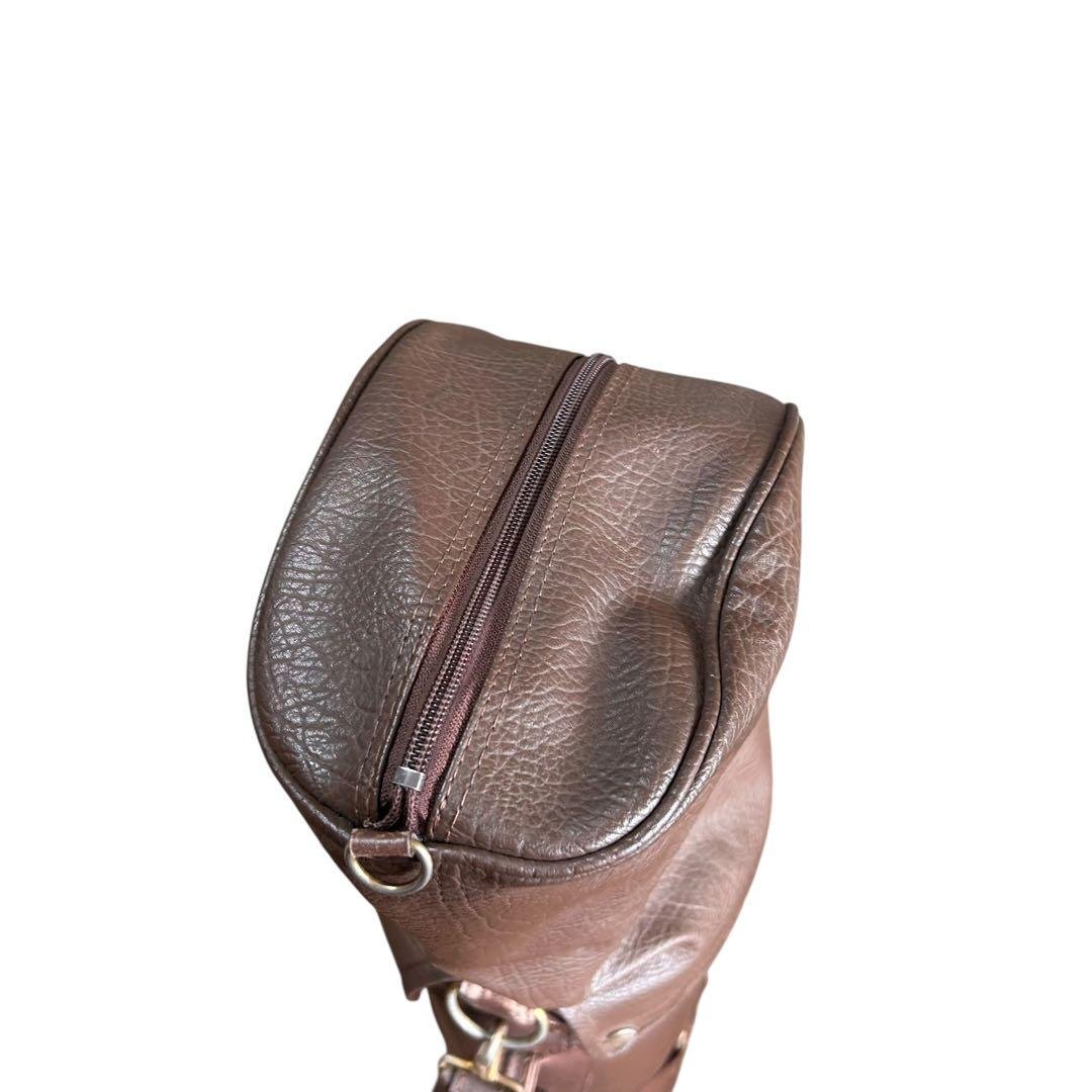 BURBERRY　バーバリー　キャディバッグ　ゴルフバッグ　チェック柄　レザー