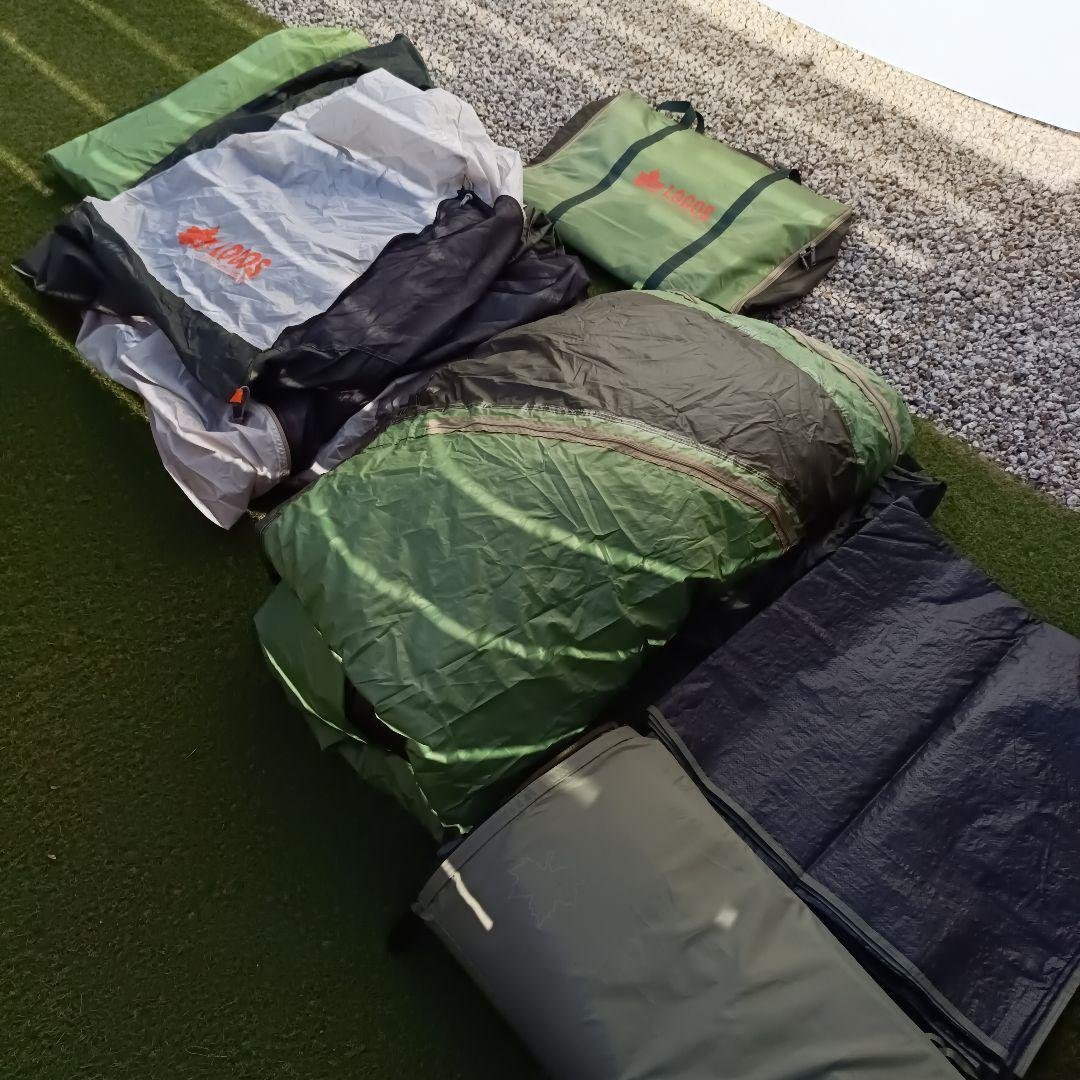 LOGOS neos PANELドゥーブル XL-BB 防水シートフロアマット付