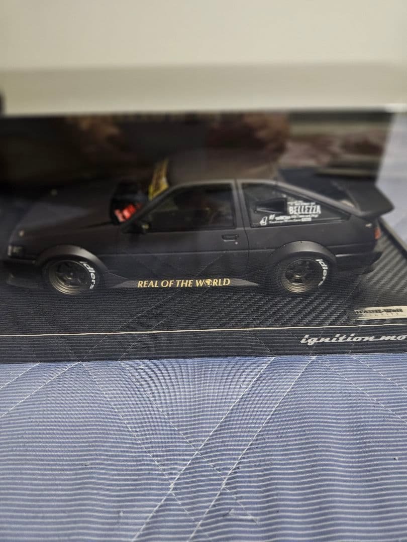 ミニカー ignitionmodel RWB AE86 Matte Black 1/18
